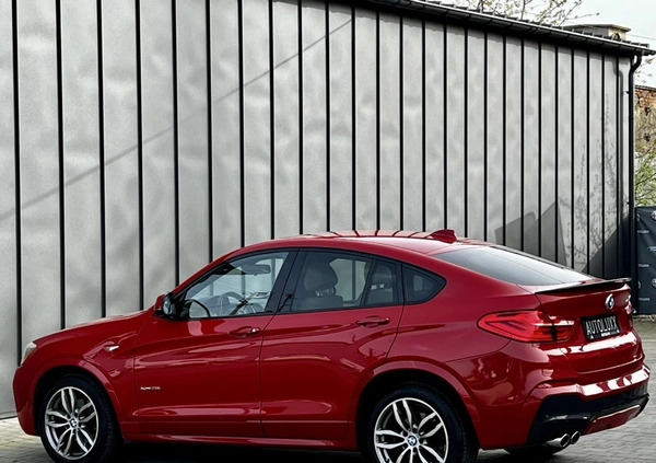 BMW X4 cena 99700 przebieg: 88000, rok produkcji 2015 z Oleszyce małe 781